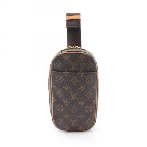 LOUIS VUITTON Brown Monogram Leather Fanny Pack - Picture 1 of 10